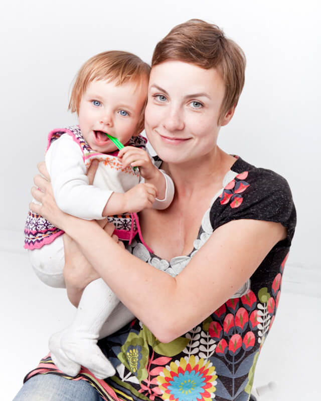 Agnes & mom